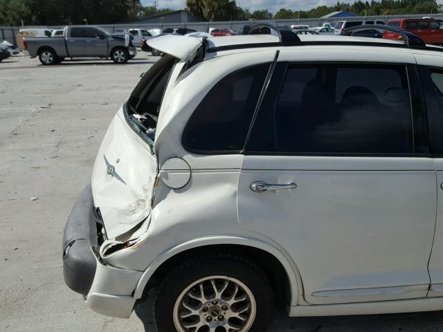 3C4FY4BB51T505447 - 2001 CHRYSLER PT CRUISER WHITE photo 9