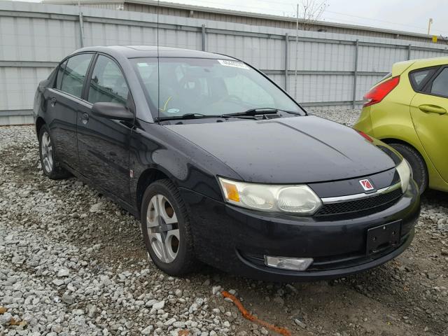 1G8AK54F63Z186129 - 2003 SATURN ION LEVEL BLACK photo 1