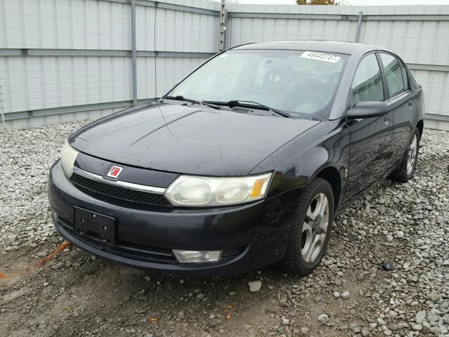 1G8AK54F63Z186129 - 2003 SATURN ION LEVEL BLACK photo 2