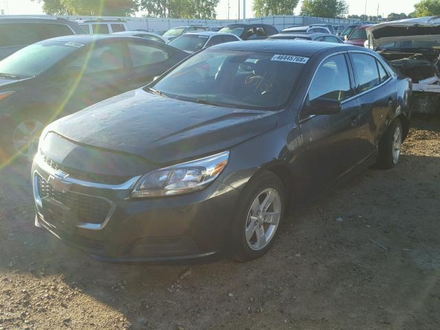 1G11B5SL3FF166675 - 2015 CHEVROLET MALIBU LS ნაცრისფერი ფოტო 2