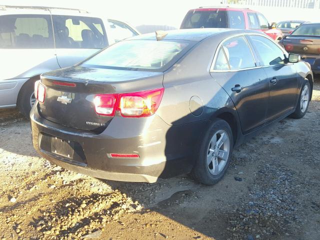 1G11B5SL3FF166675 - 2015 CHEVROLET MALIBU LS ნაცრისფერი ფოტო 4