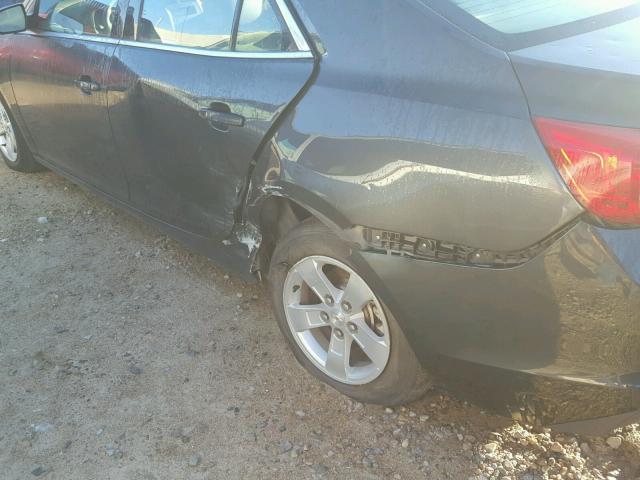 1G11B5SL3FF166675 - 2015 CHEVROLET MALIBU LS ნაცრისფერი ფოტო 9