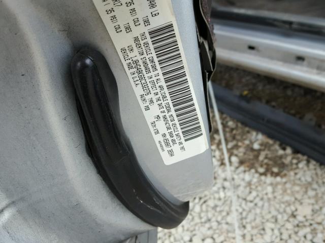 1J8HG48K66C332276 - 2006 JEEP COMMANDER 银色 照片 10