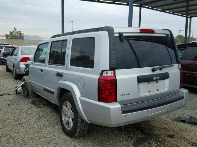 1J8HG48K66C332276 - 2006 JEEP COMMANDER 银色 照片 3