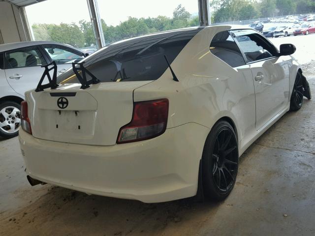 JTKJF5C73C3042411 - 2012 TOYOTA SCION TC 白色 照片 4