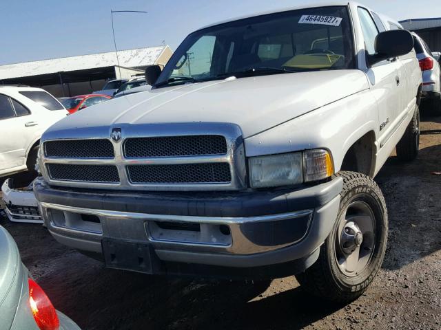 3B7HF13Z91G711470 - 2001 DODGE RAM 1500 WHITE photo 2