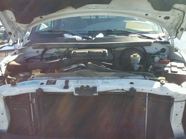 3B7HF13Z91G711470 - 2001 DODGE RAM 1500 WHITE photo 7