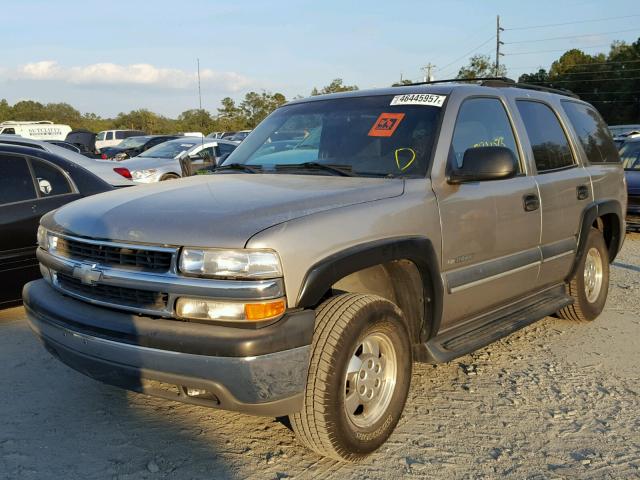 1GNEC13V22R177536 - 2002 CHEVROLET TAHOE C150 GOLD photo 2