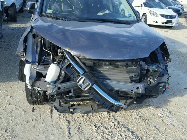 3CZRM3H58FG703339 - 2015 HONDA CR-V EX ნაცრისფერი ფოტო 10
