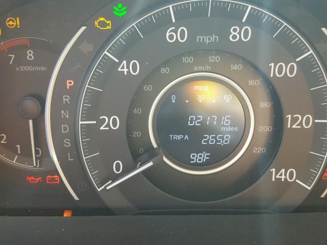 3CZRM3H58FG703339 - 2015 HONDA CR-V EX ნაცრისფერი ფოტო 8