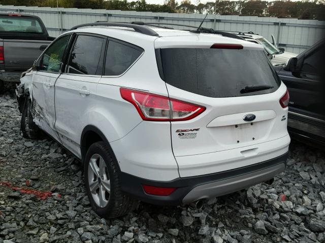 1FMCU9GX2DUC03765 - 2013 FORD ESCAPE WHITE photo 3