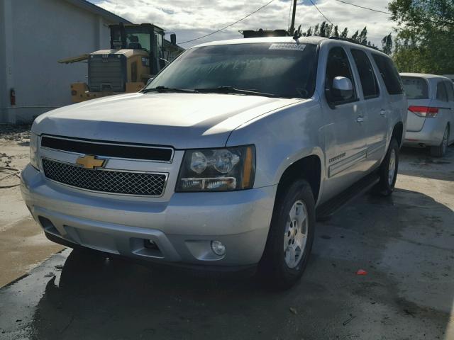 1GNSKJE78CR106508 - 2012 CHEVROLET SUBURBAN K SILVER photo 2