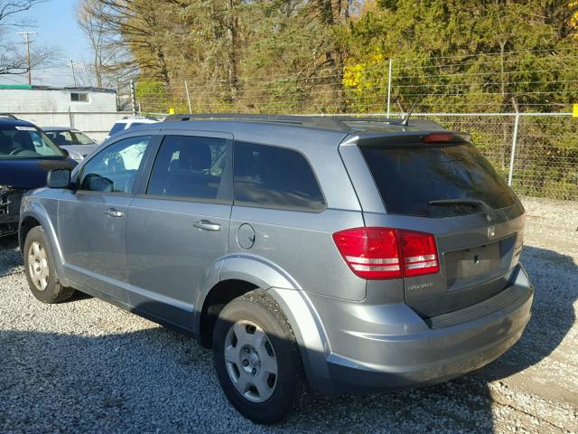 3D4PG4FB9AT214812 - 2010 DODGE JOURNEY SE GRAY photo 3