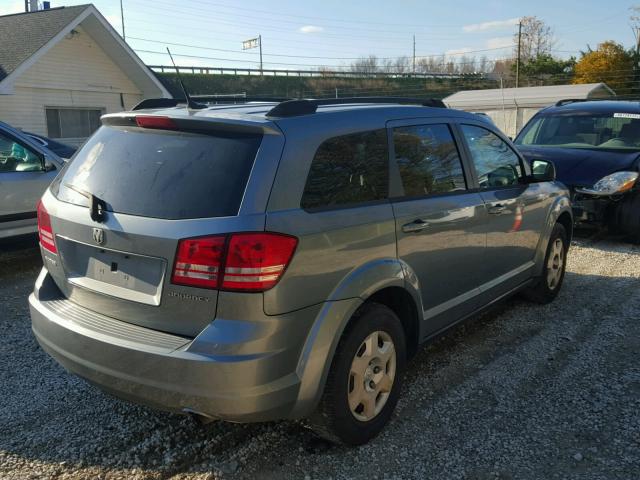 3D4PG4FB9AT214812 - 2010 DODGE JOURNEY SE GRAY photo 4