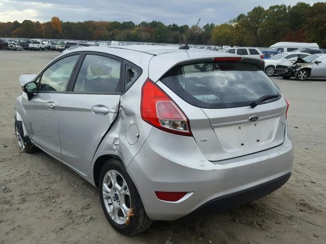 3FADP4EJ6GM157549 - 2016 FORD FIESTA SE SILVER photo 3