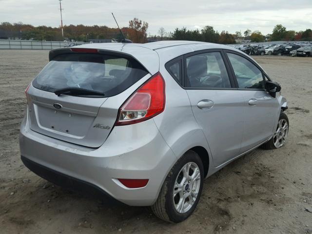 3FADP4EJ6GM157549 - 2016 FORD FIESTA SE SILVER photo 4