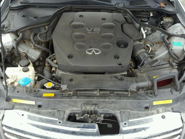 JNKCV51E54M608714 - 2004 INFINITI G35 GRAY photo 7