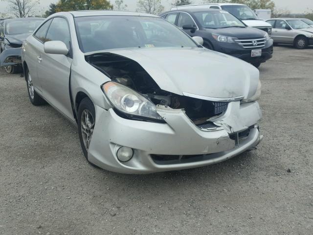 4T1CE38P44U824322 - 2004 TOYOTA CAMRY SOLA SILVER photo 9