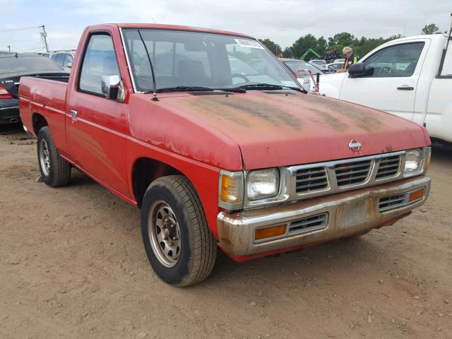 1N6SD11S9SC375631 - 1995 NISSAN TRUCK E/XE RED photo 1