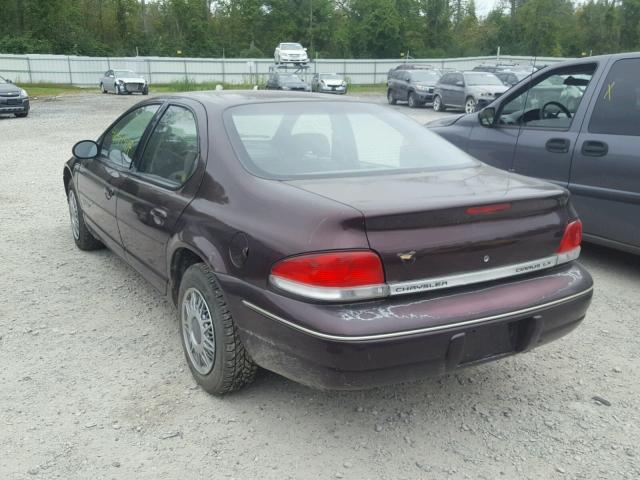 1C3EJ56H8SN649794 - 1995 CHRYSLER CIRRUS LX MAROON photo 3