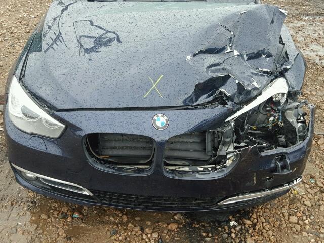 WBA5M4C54ED183604 - 2014 BMW 535 XIGT BLUE photo 7