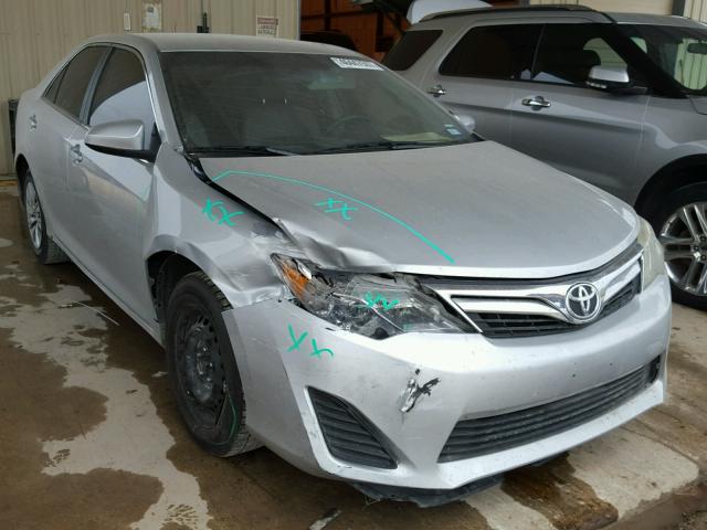 4T1BF1FK6CU126250 - 2012 TOYOTA CAMRY BASE SILVER photo 1