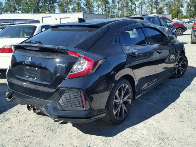 SHHFK7H48JU407019 - 2018 HONDA CIVIC SPOR BLACK photo 4