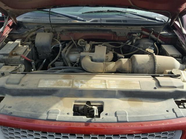 1FTZX1727XKA24634 - 1999 FORD F150 RED photo 7