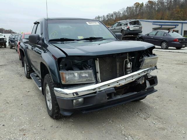 1GTDT196958150624 - 2005 GMC CANYON GREEN photo 1