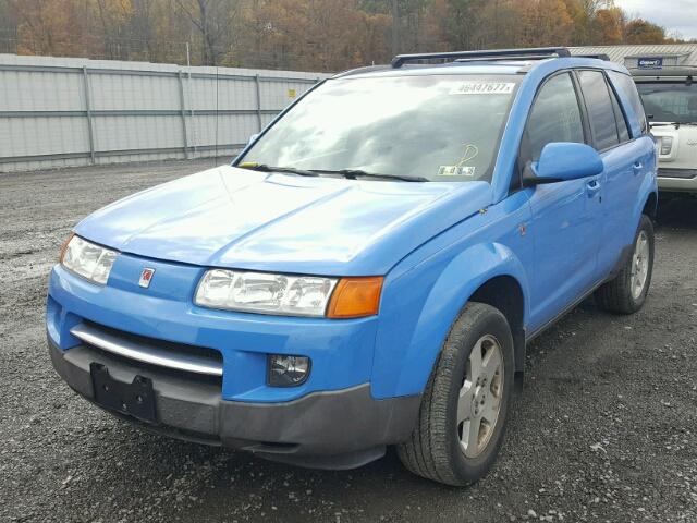 5GZCZ63425S841073 - 2005 SATURN VUE BLUE photo 2