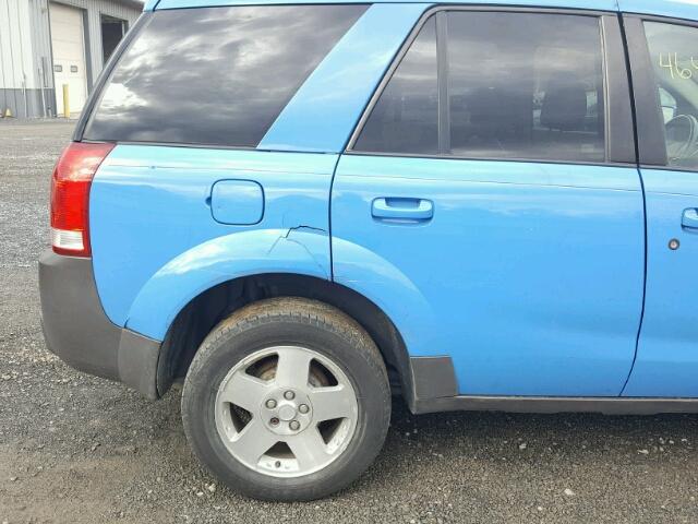 5GZCZ63425S841073 - 2005 SATURN VUE BLUE photo 9