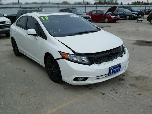 2HGFB6E59CH706025 - 2012 HONDA CIVIC SI WHITE photo 1