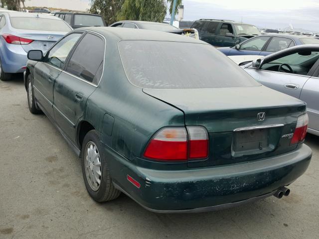 1HGCD565XTA098732 - 1996 HONDA ACCORD EX GREEN photo 3