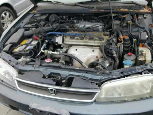 1HGCD565XTA098732 - 1996 HONDA ACCORD EX GREEN photo 7