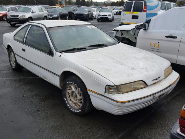 1FAPP6046MH105803 - 1991 FORD THUNDERBIR WHITE photo 1