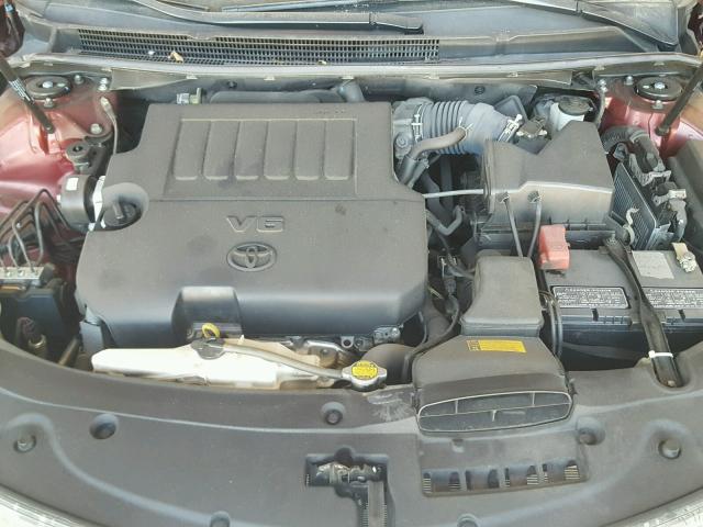 4T1BK1EB7DU059365 - 2013 TOYOTA AVALON BAS MAROON photo 7