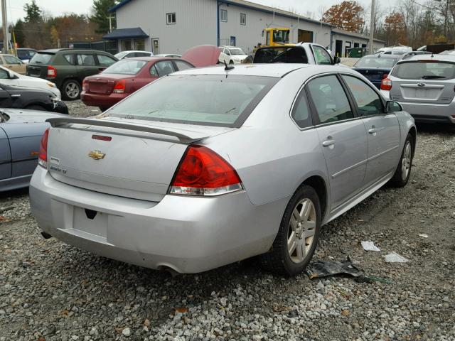 2G1WG5E32C1228069 - 2012 CHEVROLET IMPALA LT SILVER photo 4