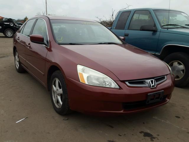 1HGCM56755A002610 - 2005 HONDA ACCORD EX RED photo 1