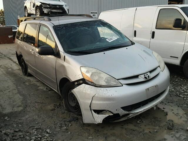 5TDZA23C76S572582 - 2006 TOYOTA SIENNA CE SILVER photo 1