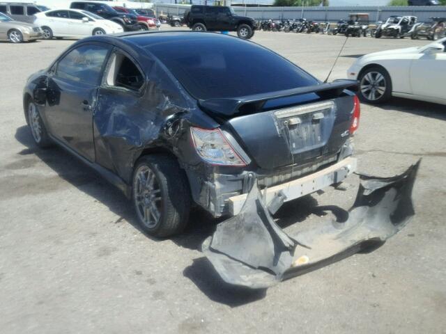 JTKDE177X60113905 - 2006 TOYOTA SCION TC 石墨色 照片 3