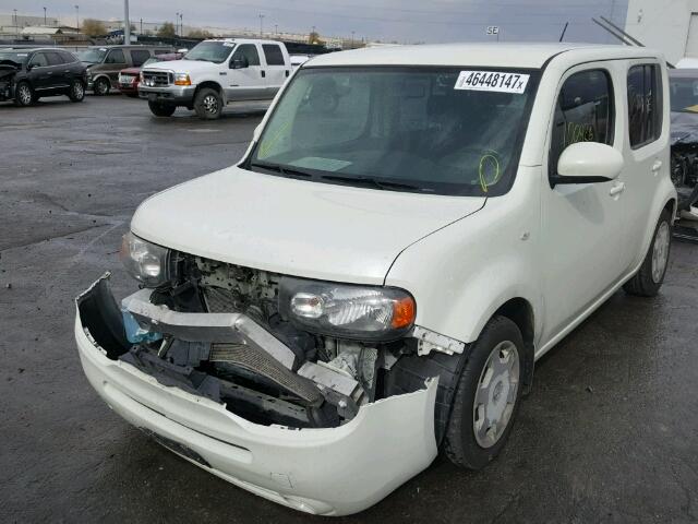 JN8AZ2KR9BT212337 - 2011 NISSAN CUBE BASE WHITE photo 2