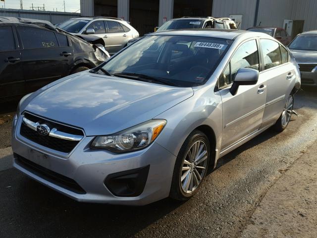 JF1GJAD69CH007136 - 2012 SUBARU IMPREZA PR SILVER photo 2