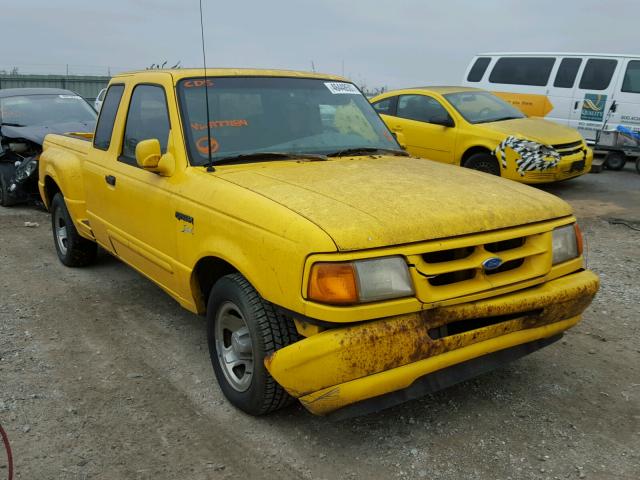 1FTCR14UXTPA77184 - 1996 FORD RANGER SUP YELLOW photo 1