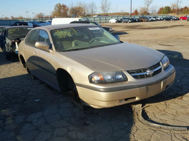 2G1WF52E059284945 - 2005 CHEVROLET IMPALA TAN photo 1