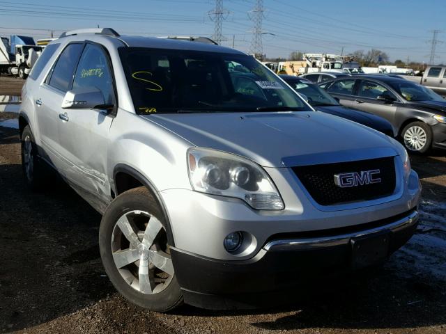 1GKLVMEDXAJ109292 - 2010 GMC ACADIA SLT SILVER photo 1