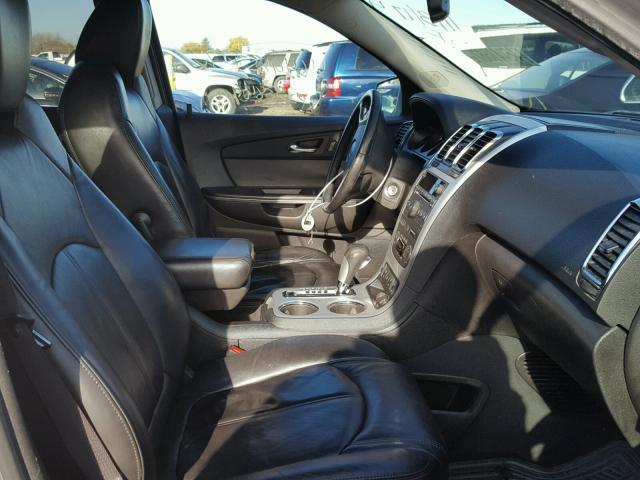 1GKLVMEDXAJ109292 - 2010 GMC ACADIA SLT SILVER photo 5