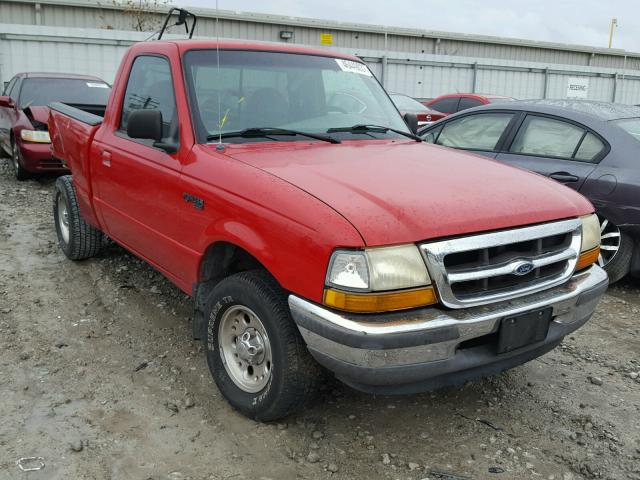 1FTYR10C2WUC44159 - 1998 FORD RANGER RED photo 1