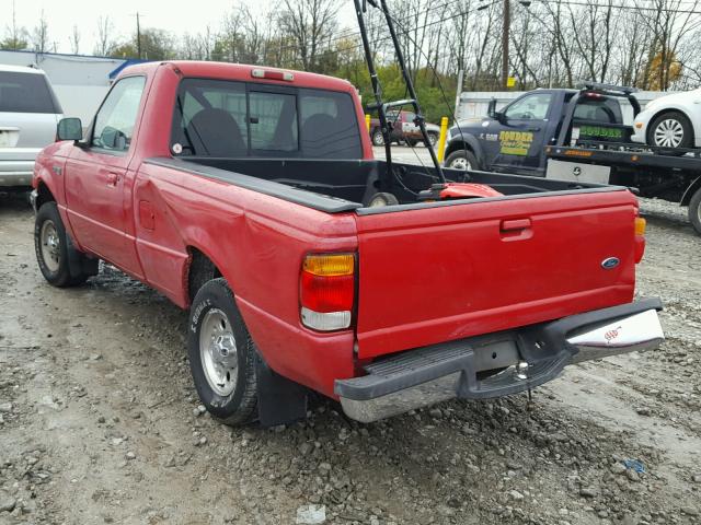 1FTYR10C2WUC44159 - 1998 FORD RANGER RED photo 3