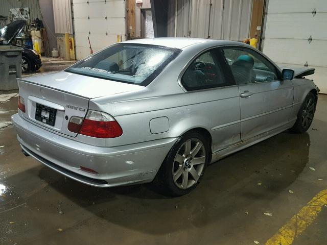 WBABN33402PG58910 - 2002 BMW 325 CI SILVER photo 4