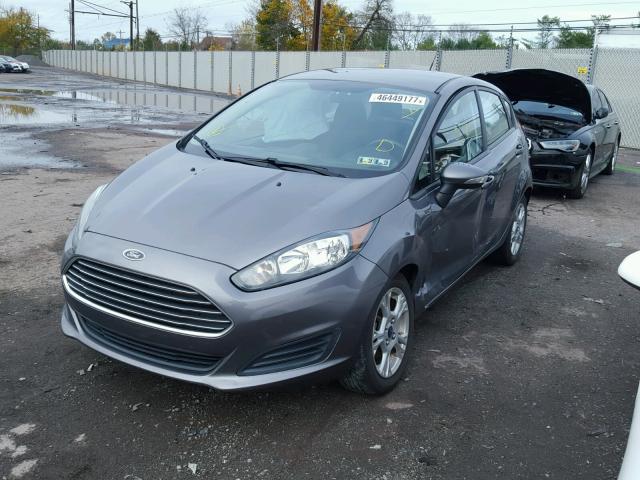 3FADP4EJ3EM148952 - 2014 FORD FIESTA SE GRAY photo 2